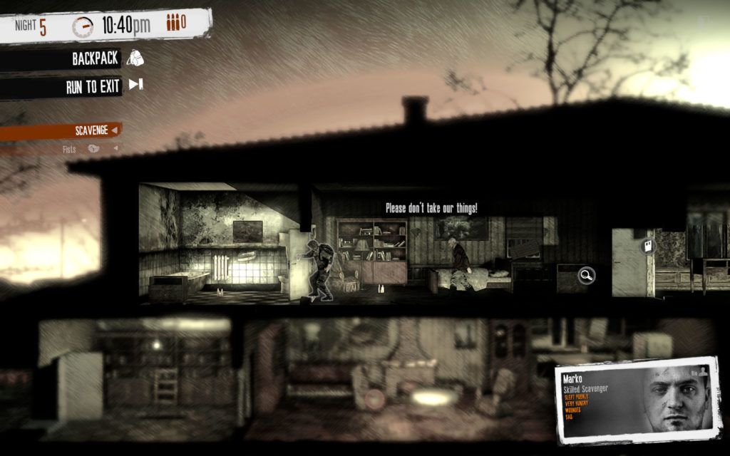 Dificultad This War of Mine