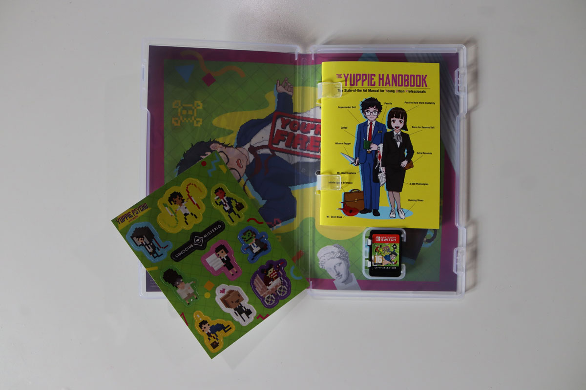 Edição do Yuppie Psycho Collector's Edition-PS4