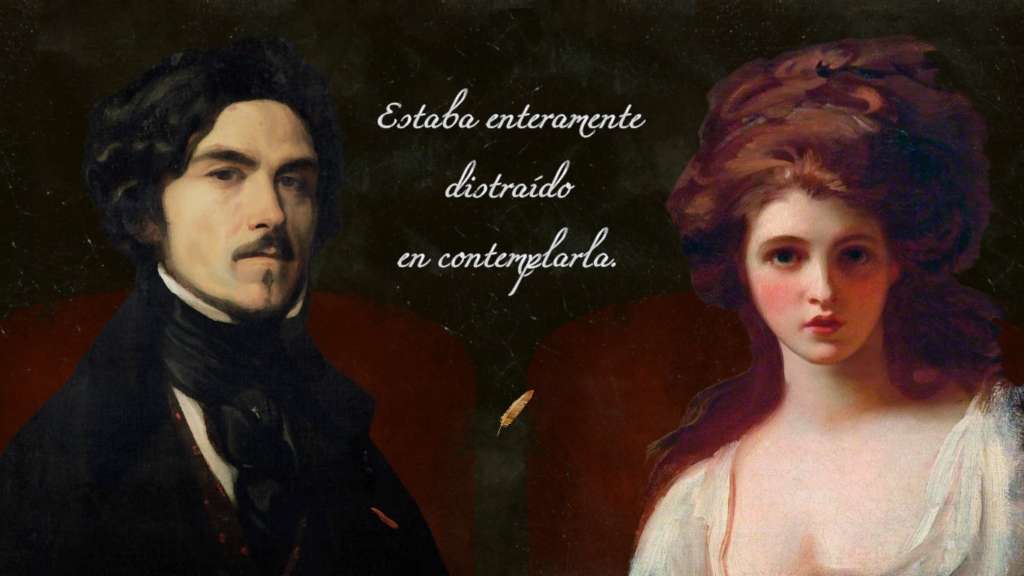 Painting Werther Werther y Carlota