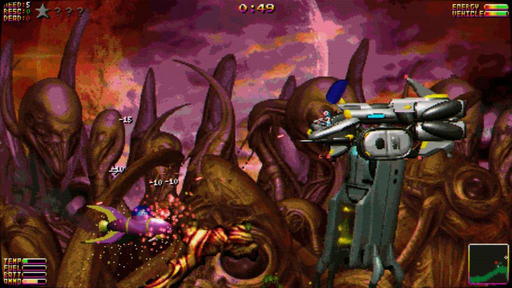 Moons of Darsalon lucha de naves