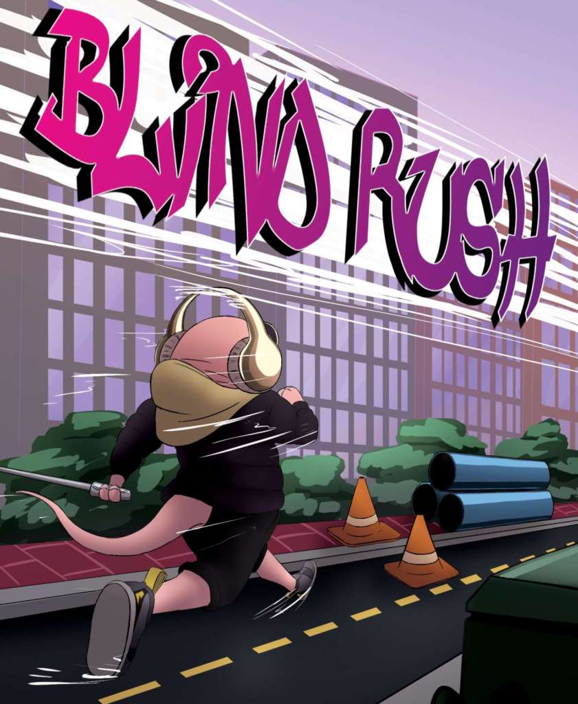 Blind Rush, juego que estuvo de la Gamepolis