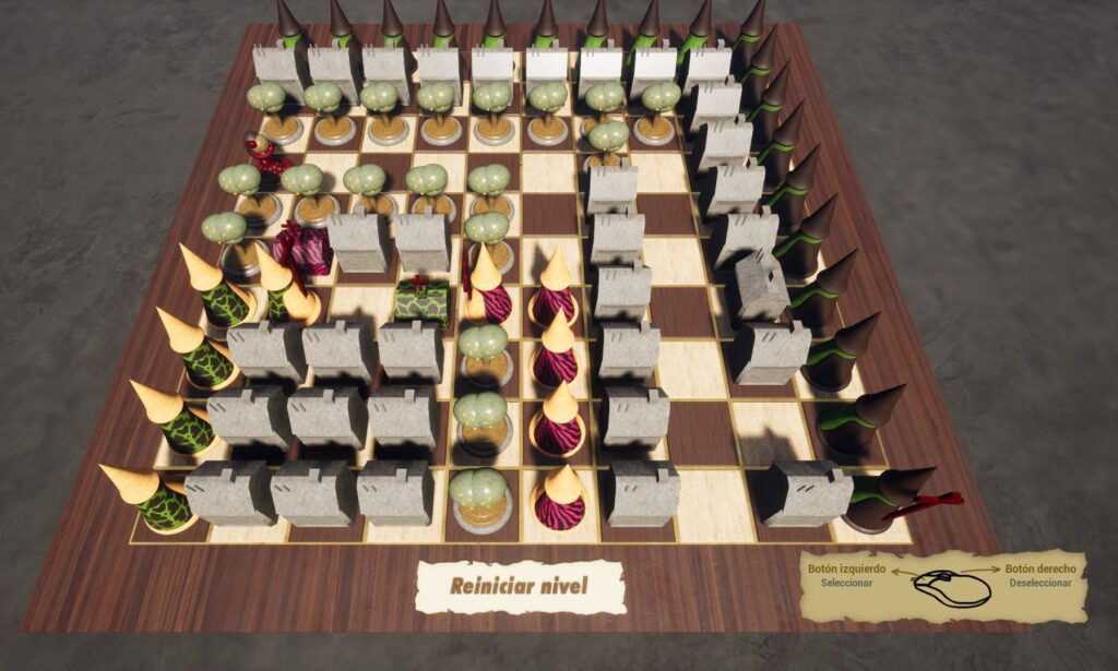 Carrera Oficial, el juego del ajedrez