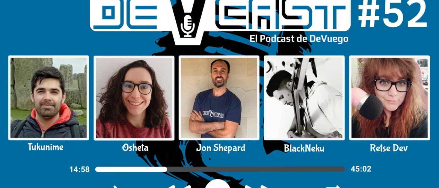 Imagen del Devcast con todos sus componentes