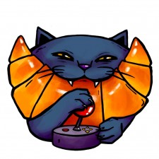 Croissant Cat Games
