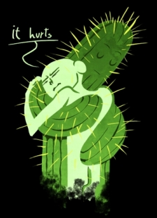 Hugging Cactus