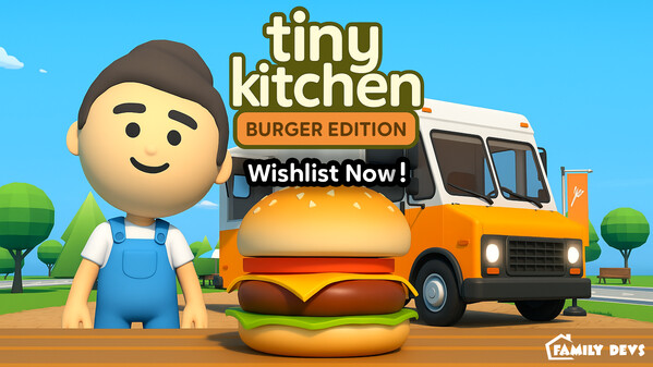Watch Tiny Kitchen: Burger Edition - Announcement Trailer